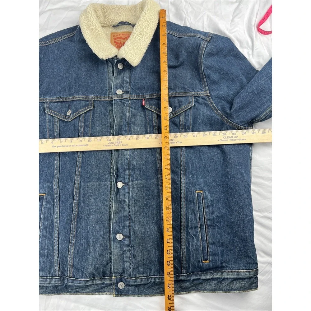 Levi's Men's‎ Sherpa Trucker Jacket Foley Large 723360001